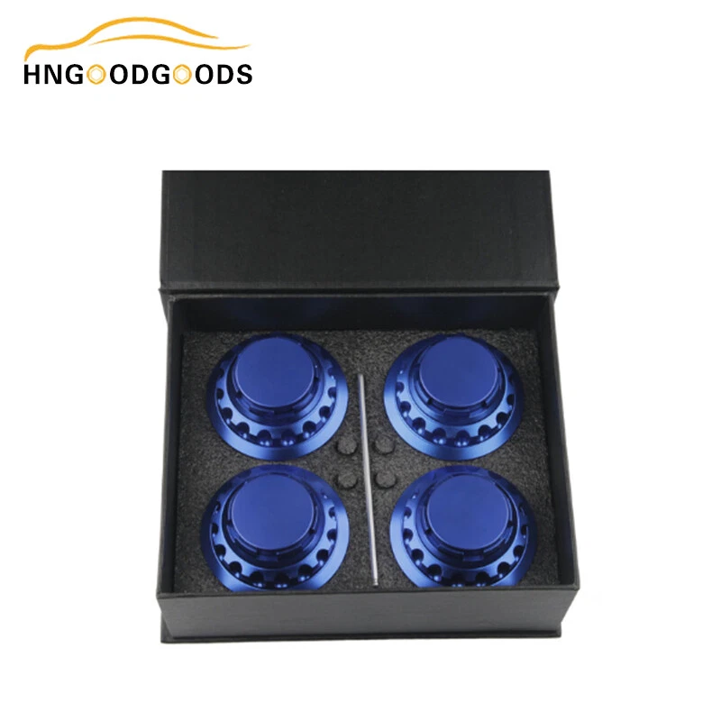 Kit de cubierta de buje de tapa central de rueda de 62 mm de 4 piezas para Toyota Matrix Corolla Avalon Camry Foto 1 de 4