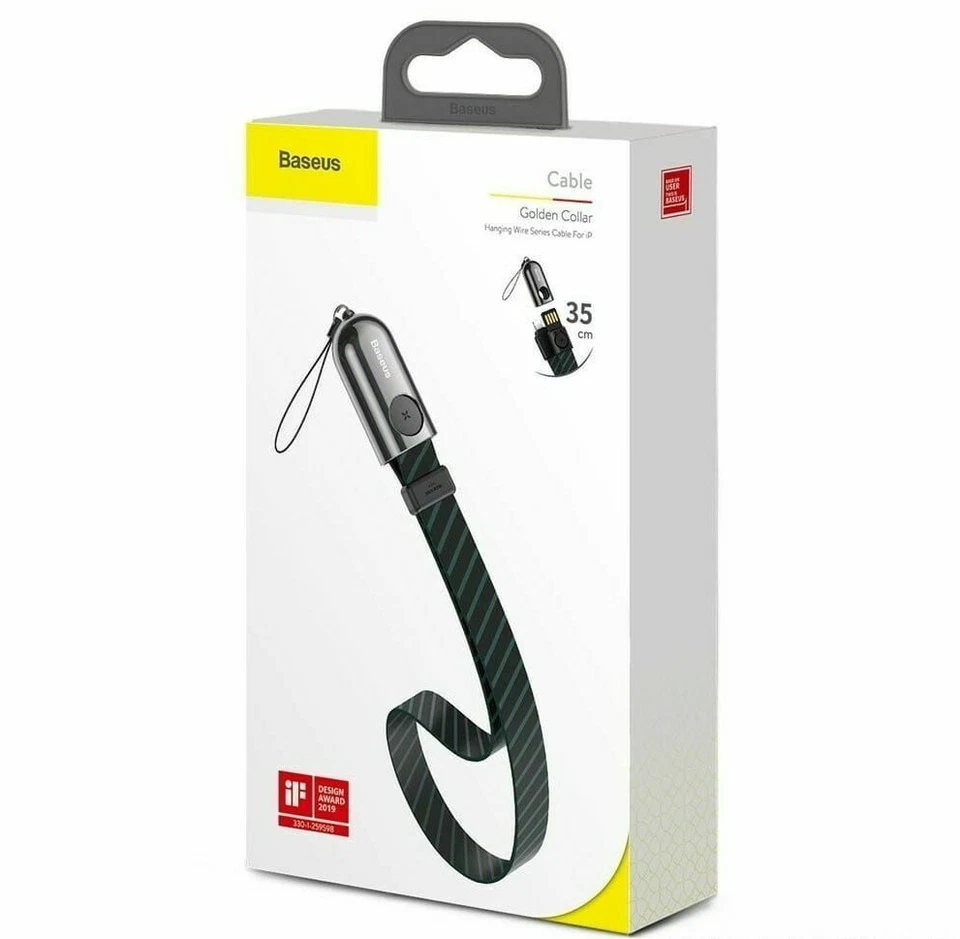 480Mbps Lanyard USB Data Cable Portable Fast Phone Charge for iPhone 2.4A - Image 1 of 4