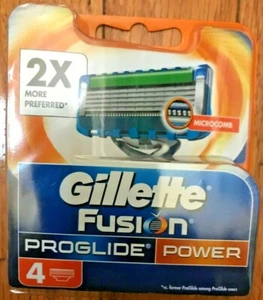 Hojas de afeitar de repuesto con micropeine Gillette Fusion Power ProGlide para hombre - Imagen 1 de 2