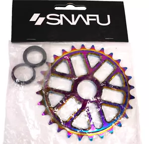 BMX Snafu Ola Ritzel 28T - Jet Fuel Fahrrad - Kult Odyssey Fit WTP 7075 Alaun - Bild 1 von 13