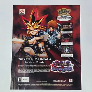 Yu-Gi-Oh! The Duelists of the Roses PS2 Fate LARGE Print Ad/Poster Promo Art - Picture 1 of 2