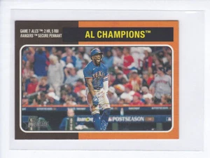 2024 Topps Heritage Mini #460 ADOLIS GARCIA Texas Rangers AL Champions MINI - Picture 1 of 3