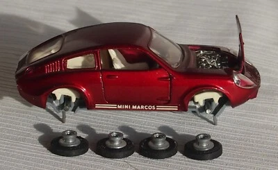 1:43 Marcos GT 850 Corgi 341  mit abnehmbaren Rädern  TOP-Zustand - Bild 1 von 4