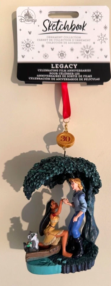 Nuevo con etiquetas Disney Pocahontas 30 aniversario legado cuaderno de bocetos adorno John Smith Foto 1 de 2