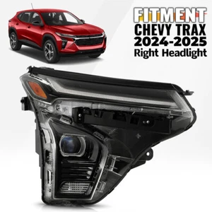 For 2024 2025 Chevy Trax LT 2RS Activ w/ LED DRL Projector Headlight Right Side - Picture 1 of 8