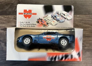 Vintage! NOS! Wurth ~ Diecast Metal Racecar Series 1:36-38 Scale ROST OFF ~ New! - Picture 1 of 5