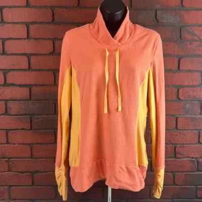 MPG Womens Large Orange Pullover Hoodie – Casual, Cozy, Sporty - Image 1 of 4