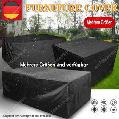 VIDAXL Gartenmöbel Abdeckung Möbel Bank Stuhl Schutzhülle Wasserdicht Sonnenschirmhülle