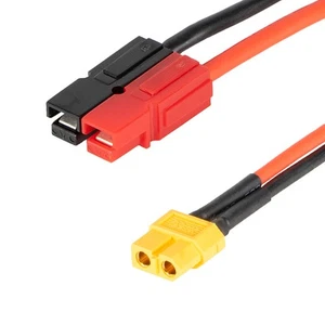 Adapter zu XT60 Stecker E-Bike Anschlusskabel kompatibel mit Anderson PowerPole - Picture 1 of 2