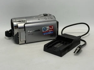 Panasonic SDR-S45 SD Card Camcorder with 40x Optical Zoom - Silver - Picture 1 of 11