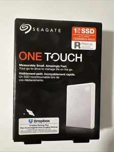 Seagate One Touch 1TB External SSD Solid State Drive USB 3.0 - New & Sealed - Picture 1 of 6