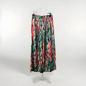 Windsor Pants Womens Size Small Elastic Waist Pull On Wide Leg Multicolor NWT - Picture 1 of 8