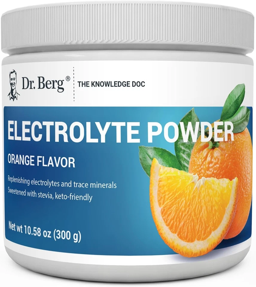 Dr. Berg's Original Keto Electrolytes Powder (50 Servings) HOT NEW... SHIP