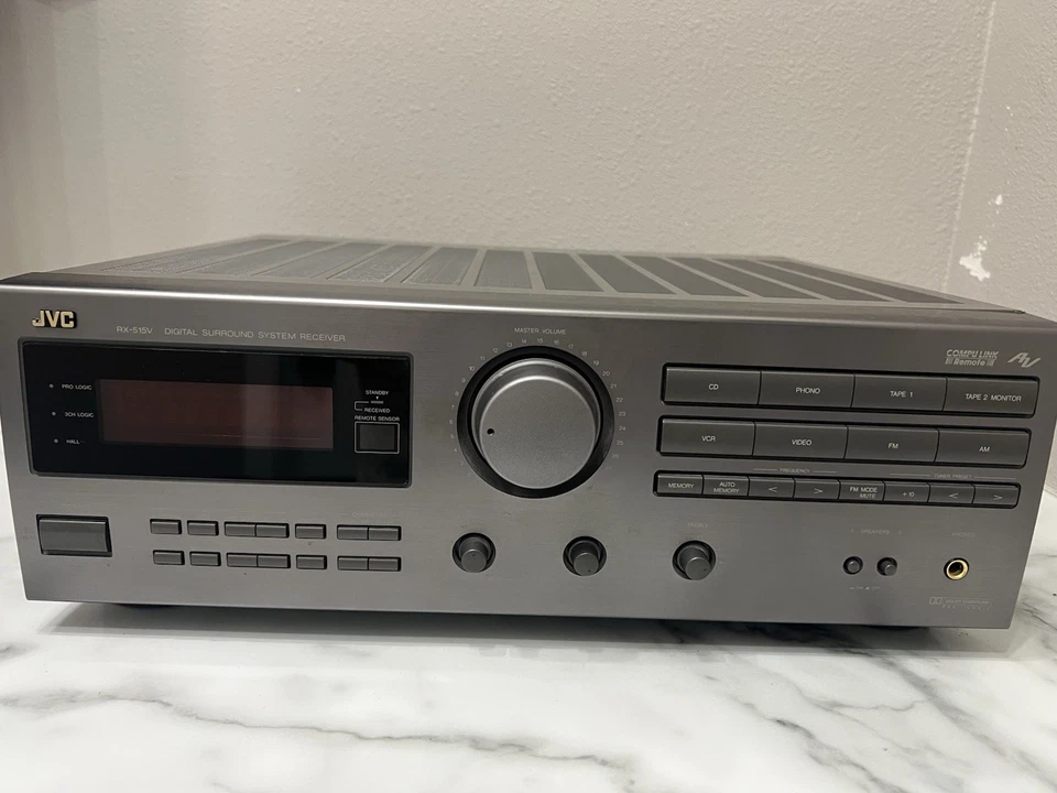JVC RX-515V Digital Surround System Stereo Receiver 5 Channel - Works! - Image 1 of 4