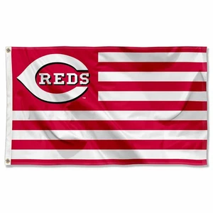 Cincinnati Reds Nation Flag Stripes - Picture 1 of 6