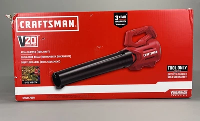 Soplador de hojas portátil Craftsman V20 20 voltios máximo CMCBL700 - solo herramienta Foto 1 de 4