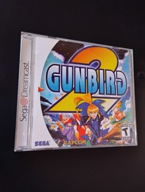 ~OBO~ Gunbird 2 - CAPCOM - REG CARD!!! OMG!! RARE Dreamcast - Very Good - TESTED