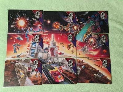 Complete Set C #Set C 2024 Hasbro Transformers 40th Anniversary 9 Cards T0113A - Image 1 of 2