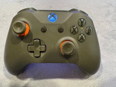 Mando Inalámbrico Microsoft Xbox One Verde/Naranja - ¡Probado y Funcionando! Foto 1 de 4
