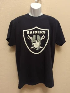 T-shirt unisex grafica Las Vegas Raiders Gildan taglia L cotone pesante manica corta - Foto 1 di 8