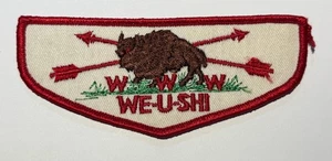 OA Lodge 517 We-U-Shi Nebraska red  Boy Scout DC4 - Picture 1 of 2
