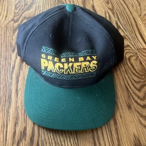 Vintage ANNCO Green Bay Packers Football Hat Professional Snapback Cap Rare Zig - Picture 1 of 11