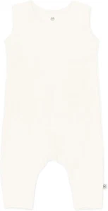 HonestBaby Organic Cotton Chunky Rib Sleeveless 0-3 Months, Sugar Swizzle  - Picture 1 of 4