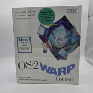 IBM OS/2 Warp Connect Version 3 CD-Rom Computer Software New - Picture 1 of 6