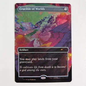 Crucible Of Worlds Alien Auroras Galaxy Foil MTG Secret Lair SLD Magic - Bild 1 von 2