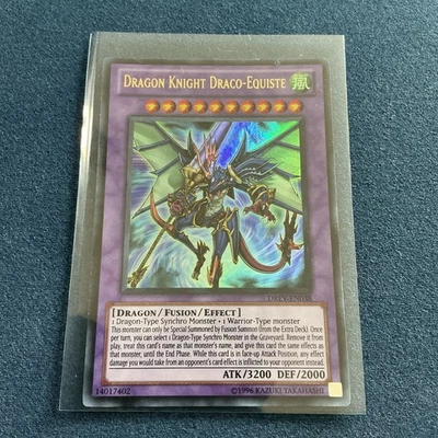 Yu-Gi-Oh Unlimited Dragon Knight Draco Equiste ULTIMATE DREV-EN038 - Image 1 of 4