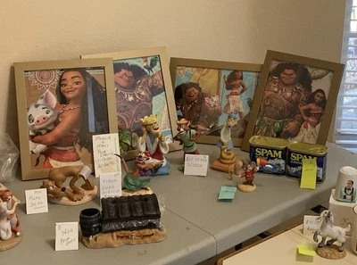 IMPRESIÓN EN PAPEL DE ARTE DE PARED MOANA 4 ENMARCADOS - 8 por 10 marcos obtener las 4 fotos nuevo Foto 1 de 4