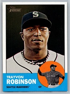 Trayvon Robinson 2012 Topps Heritage BASEBALL #367 Seattle Mariners - Picture 1 of 2
