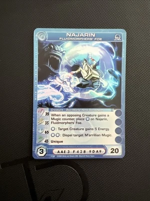Chaotic Overworld Najarin Fluidmorphers Foe 7/100 Ultra Rare, Multiple Variants - Image 1 of 2
