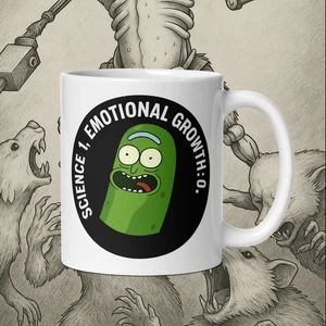 I'm Pickle Rick! Tolle einzigartige Kaffeetasse Geschenk für den Sterblichen in Ihrem Leben - Bild 1 von 4