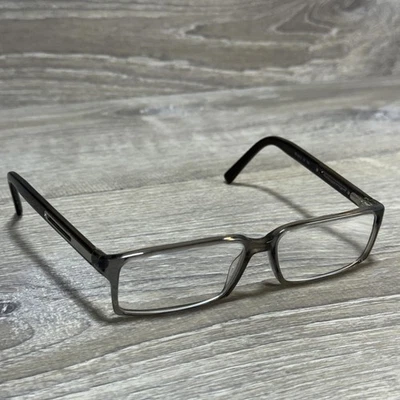 Monturas de gafas Perry Ellis PE301-3 55-15-140 marco rectangular negro humo solamente Foto 1 de 4