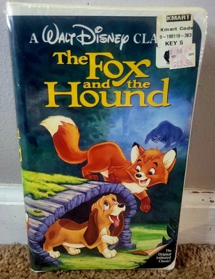 The Fox and The Hound Walt Disney Black Diamond 1994 VHS Video NEW SEALED  - Image 1 of 4