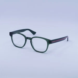 NEU Gucci GG0927O 005 Glänzend Transparent Grün 49mm Brille - Bild 1 von 7