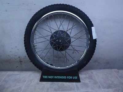 Llanta delantera cromada Suzuki TS100 1978 Enduro S752-2) 19 pulgadas Foto 1 de 4