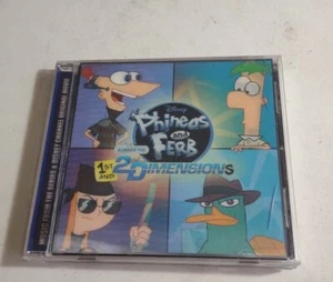 Across the 1st & 2nd Dimensions by Phineas and Ferb (CD, Aug-2011, Walt Disney) - Picture 1 of 4