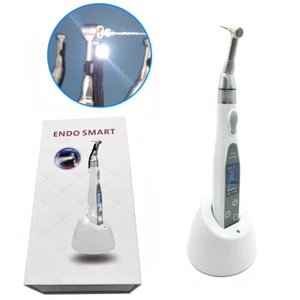 Dental LED Wireless Endodontic Endo Motor 16:1 Contra Angle Root Canal Treatment - Picture 1 of 10