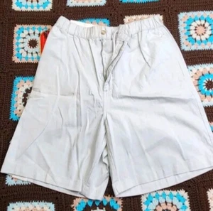 Pantalones Cortos Borde Exterior Para Hombre 32 Beige Bolsillos Carga Escalador Senderista Utilidad - Imagen 1 de 4