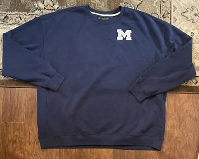 MICHIGAN WOLVERINES Fanatics Signature Crew Neck Soft Sweatshirt 4XL NCAA NEW - Image 1 of 4