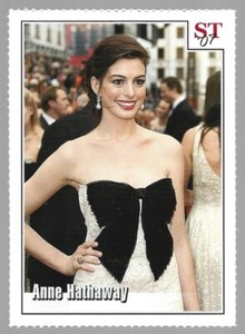 2007 SPOTLIGHT TRIBUTE 4-STAR TRIVIA ANNE HATHAWAY #20