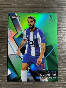 2018-19 Topps Finest UEFA Champions League Green #67 Sergio Oliveira /99