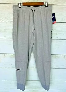 Reebok Jogger Pants Mens Size XLarge Gray Cheshire Slim Fit Knit Joggers New - Picture 1 of 3