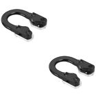Archery D Ring Buckle Set for Hunting and Shooting (2-Pack)