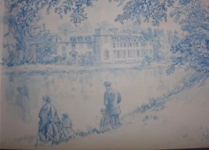 Château St Germain Langot près de Falaise Marquis d'Oilliamson. Dessin XIXè - Picture 1 of 4