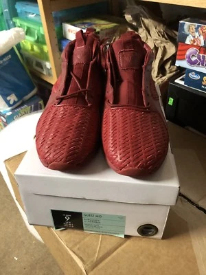 Diamond Supply Co Men's Shoes Quest Mid Burgundy Size 9 - Image 1 of 4