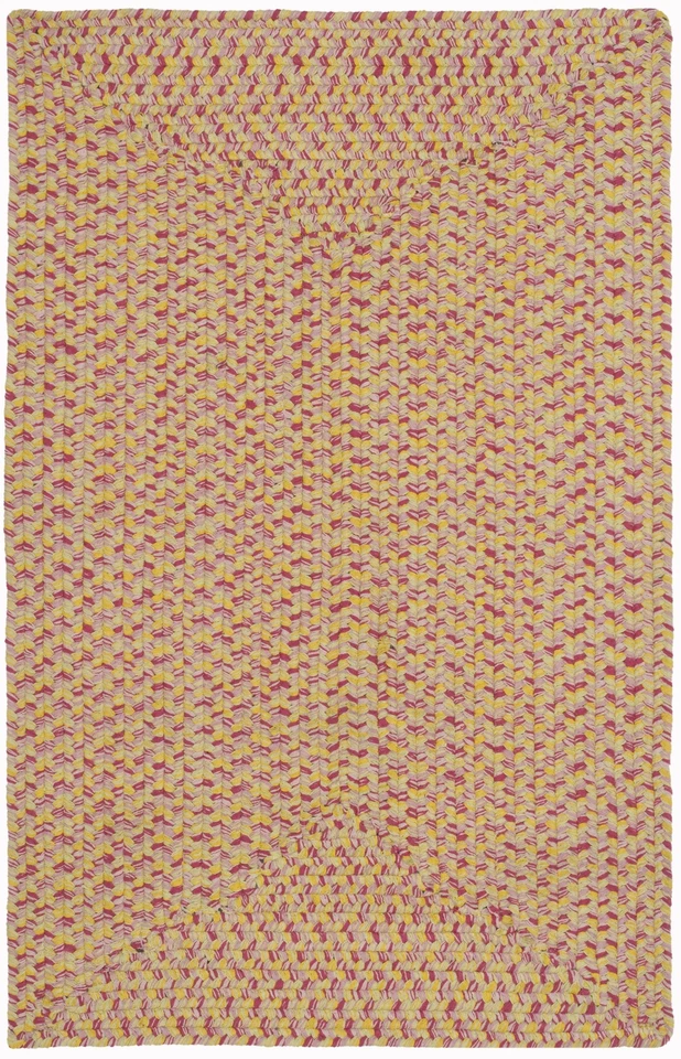 Safavieh Reversible Braided RED / GREEN Area Rug 2' 6 x 4' - Image 1 of 2