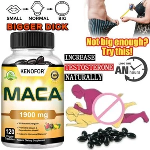 Organic Maca Root Black Red Yellow 30 To 120 Capsules Maca Ultimate Extract